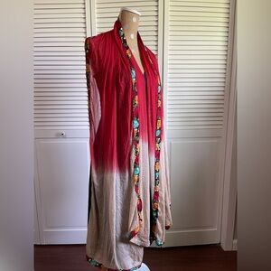 Beautiful vintage Sarong Scarf Saree